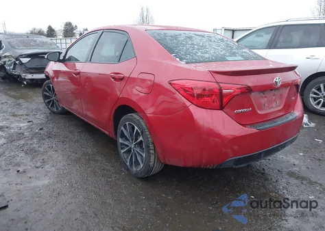 2017 Toyota Corolla Se z USA, uszkodzony, nr VIN 2T1BURHE3HC950808